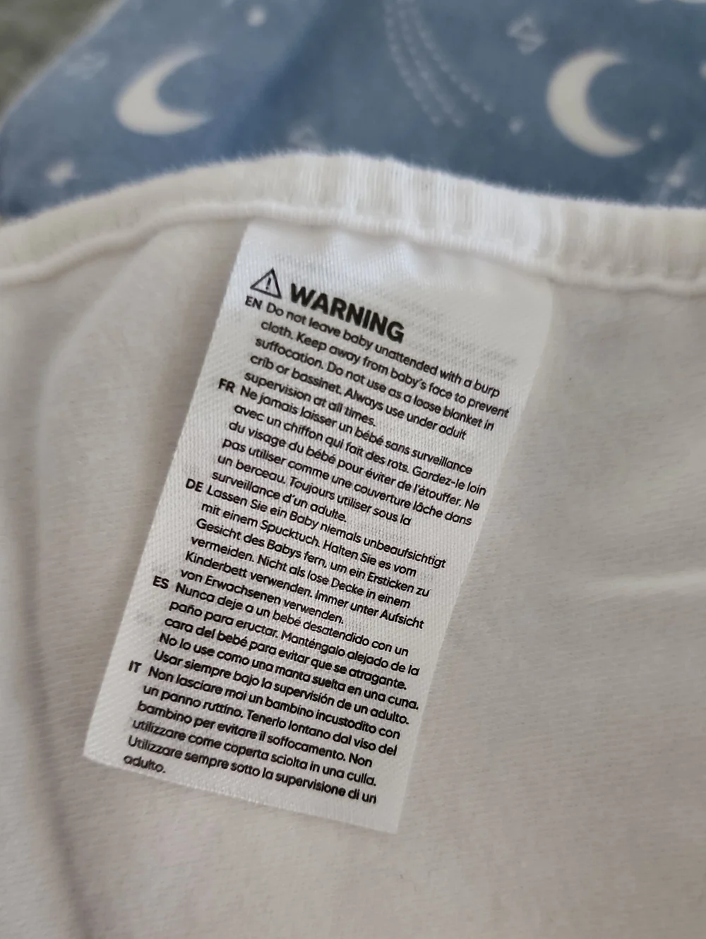 KeaBabies Organic Cotton Lot Of 2 Infant Burp Cloths